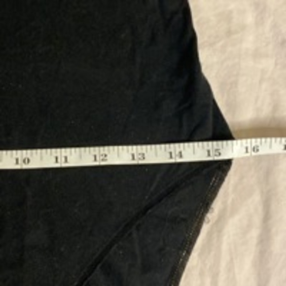 PINK Victoria's Secret Black Bodysuit Size M Cotton Stretch One-Piece - Picture 13 of 16